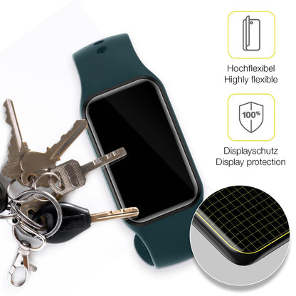dipos Displayschutz für Blackview R1 Smartwatch 1.47 Zoll, transparente Oberfläche, geringe Dicke und perfekte Passform