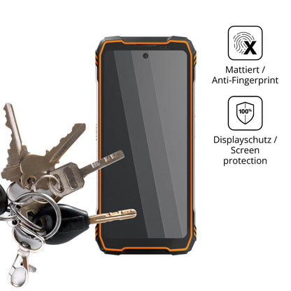 dipos Displayschutz für Blackview Xplore X1 Pro, mattierte Oberfläche, Blickschutzfilter und perfekter Passform