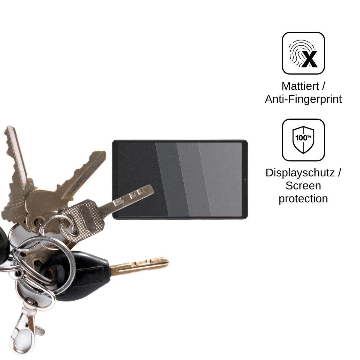 Blickschutzfolie für Blackview Zeno 2 matt Schutzfolie Privacy