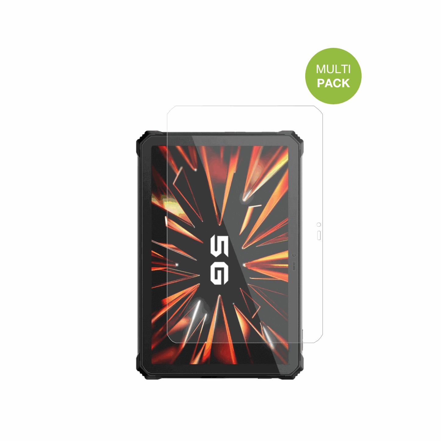 blackviewactive 12 pro 5g outdoor mit aufgebrachter dipos Displayschutzfolie, die lästige Fingerabdrücke minimiert