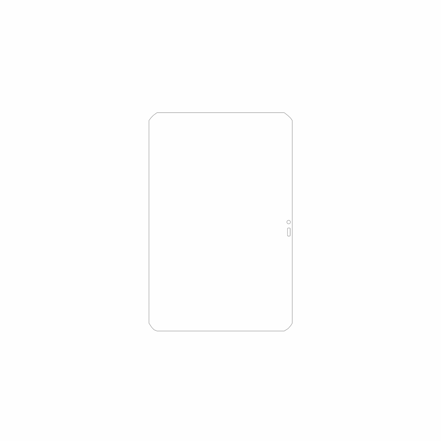 dipos Displayschutz für blackviewactive 12 pro 5g outdoor, mattierte Oberfläche, geringe Dicke und perfekte Passform