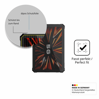 Schutz gegen Kratzer auf dem blackviewactive 12 pro 5g outdoor Glas durch Schlüssel oder Ähnliches