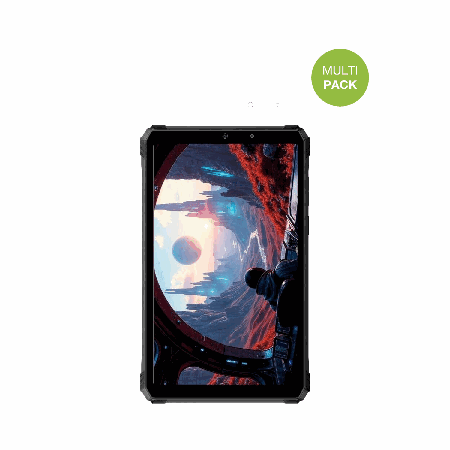 blackviewactive 5 outdoor mit aufgebrachter dipos Displayschutzfolie, die lästige Fingerabdrücke minimiert