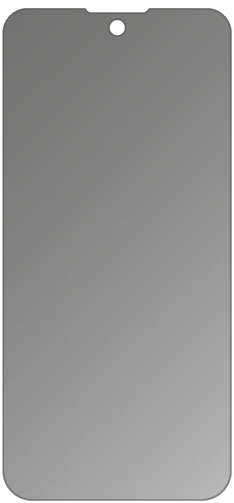dipos Displayschutz für Blackview BV6900, mattierte Oberfläche, Blickschutzfilter und perfekter Passform