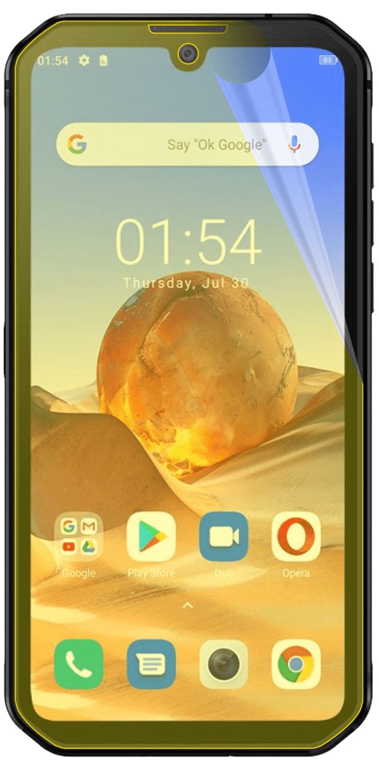 3x 3D Full Cover Schutzfolie für Blackview BV9900