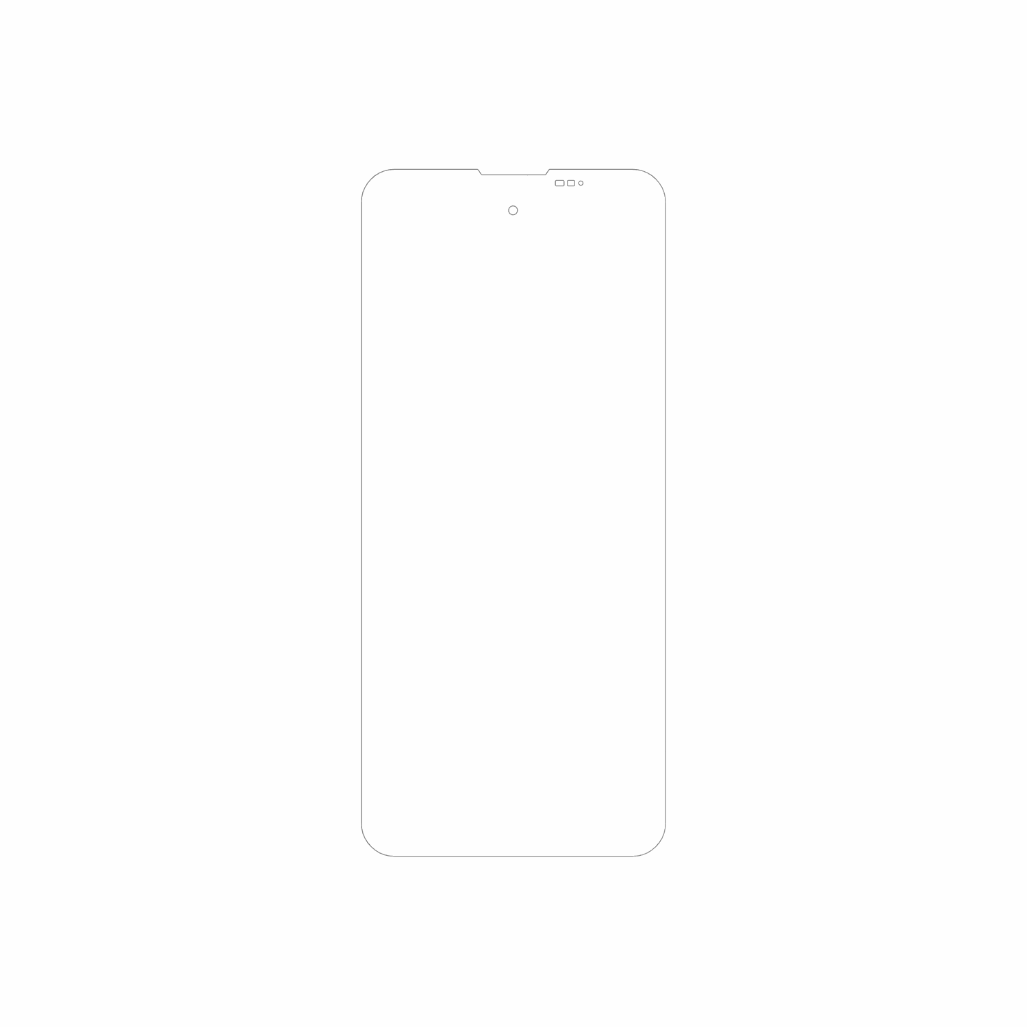dipos Displayschutz für Blackview Fort 5, mattierte Oberfläche, geringe Dicke und perfekte Passform