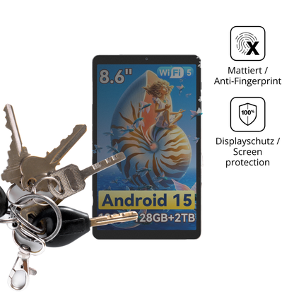 dipos Displayschutz für Blackview Link2 8 Zoll, mattierte Oberfläche, Blickschutzfilter und perfekter Passform