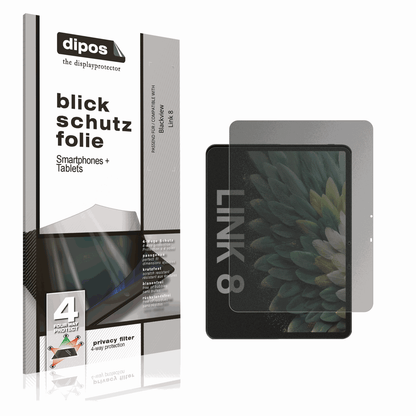 Blickschutzfolie für Blackview Link 8 matt Schutzfolie Privacy