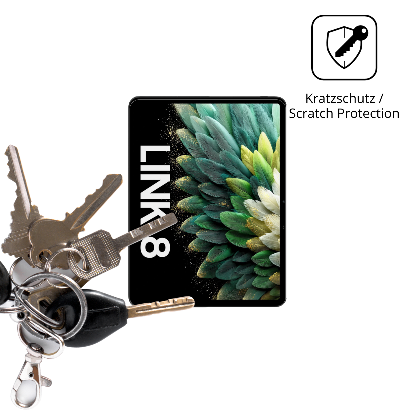 2x Schutzfolie klar für Blackview Link 8 Display-Schutzfolie