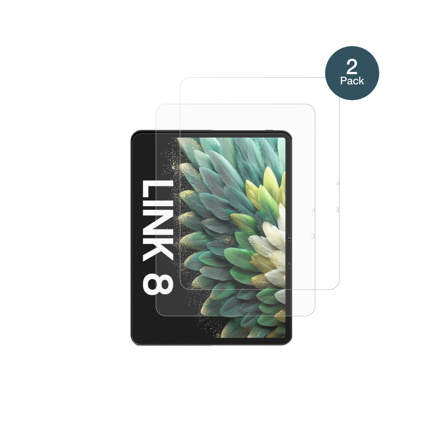 2x 9H Schutzfolie matt für Blackview Link 8 Panzerfolie