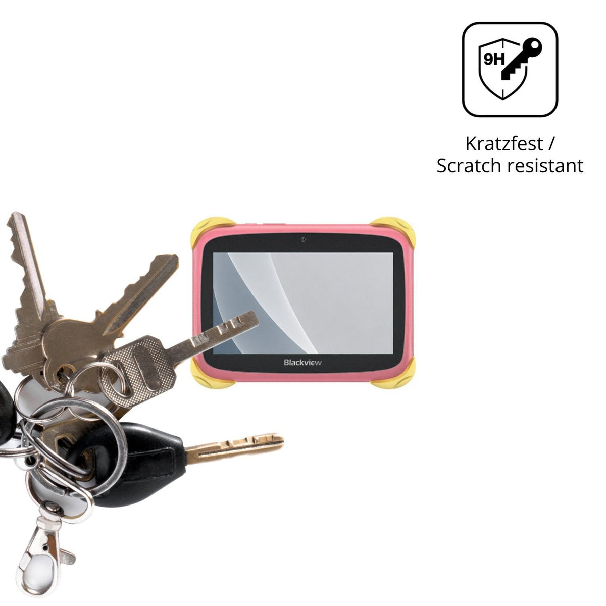 2x 9H Schutzfolie matt für Blackview Link Mini Kids Panzerfolie