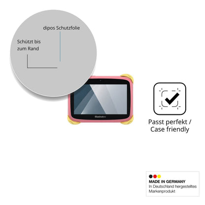2x 9H Schutzfolie für Blackview Link Mini Kids Panzerfolie