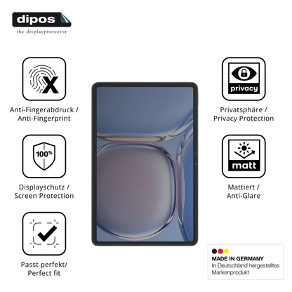 Privatsphäre-Schutz durch Sichtschutz-Folie passend zugeschnitten für Blackview Mega 3
