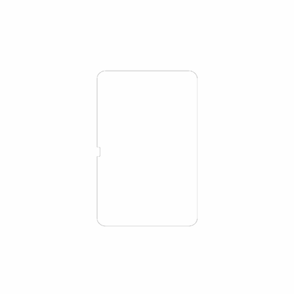 dipos Displayschutz für Blackview Oscal Pad 200, mattierte Oberfläche, geringe Dicke und perfekte Passform