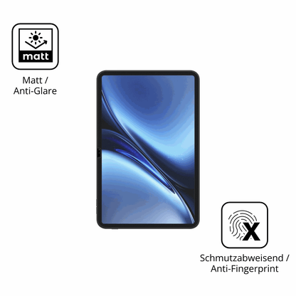 Dünne und entspiegelnde Folie passend zugeschnitten für Blackview Oscal Pad 200