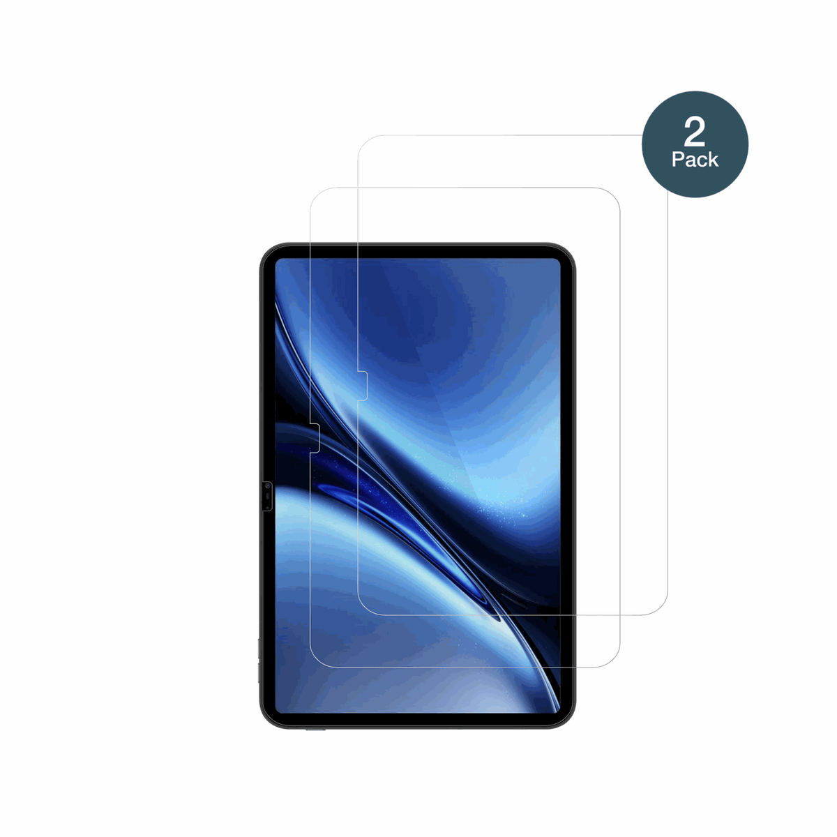 BlackviewOscal Pad 200 mit aufgebrachter dipos Flex Schutzfolie, glasklare Darstellung ohne Einschränkungen