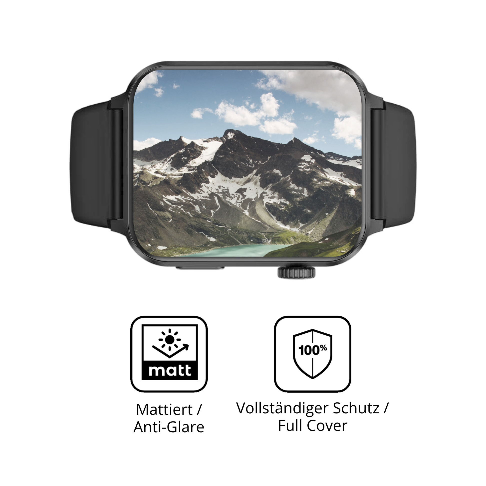 Flexible TPU-Folie passend zugeschnitten für Blackview R30 Max, vollständige Abdeckung