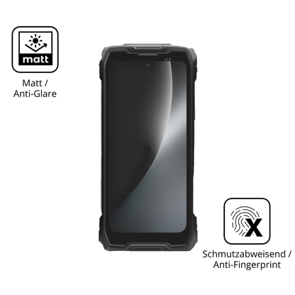 9H Hartbeschichtete, flexible Folie passend zugeschnitten für Blackview Rock 2