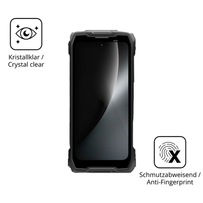 Flexible TPU-Folie passend zugeschnitten für Blackview Rock 2, vollständige Abdeckung