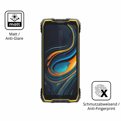 9H Hartbeschichtete, flexible Folie passend zugeschnitten für Blackview Rock 2 Pro