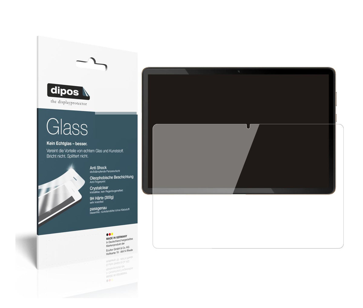2x 9H Schutzfolie für Blackview Tab 10 Panzerfolie