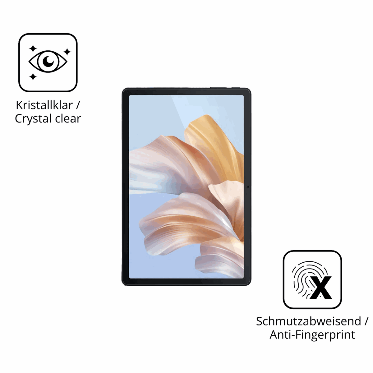 Flexible TPU-Folie passend zugeschnitten für Blackview Tab 9 11 Zoll, vollständige Abdeckung