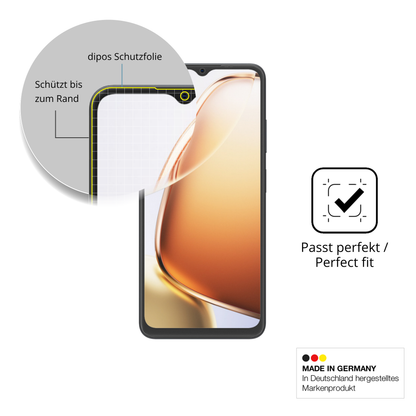 Besonders flexibler Displayschutz mit Anti-Shock-Schicht im Materialmix