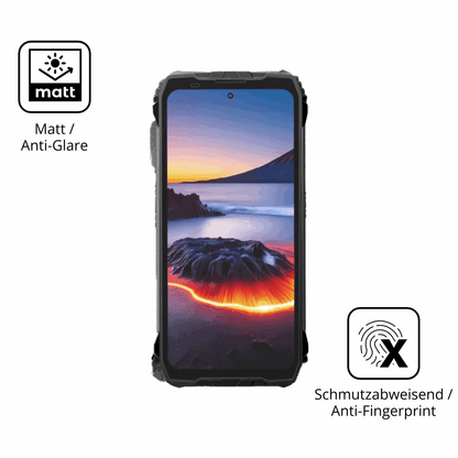 9H Hartbeschichtete, flexible Folie passend zugeschnitten für Blackview Xplore 2 5G