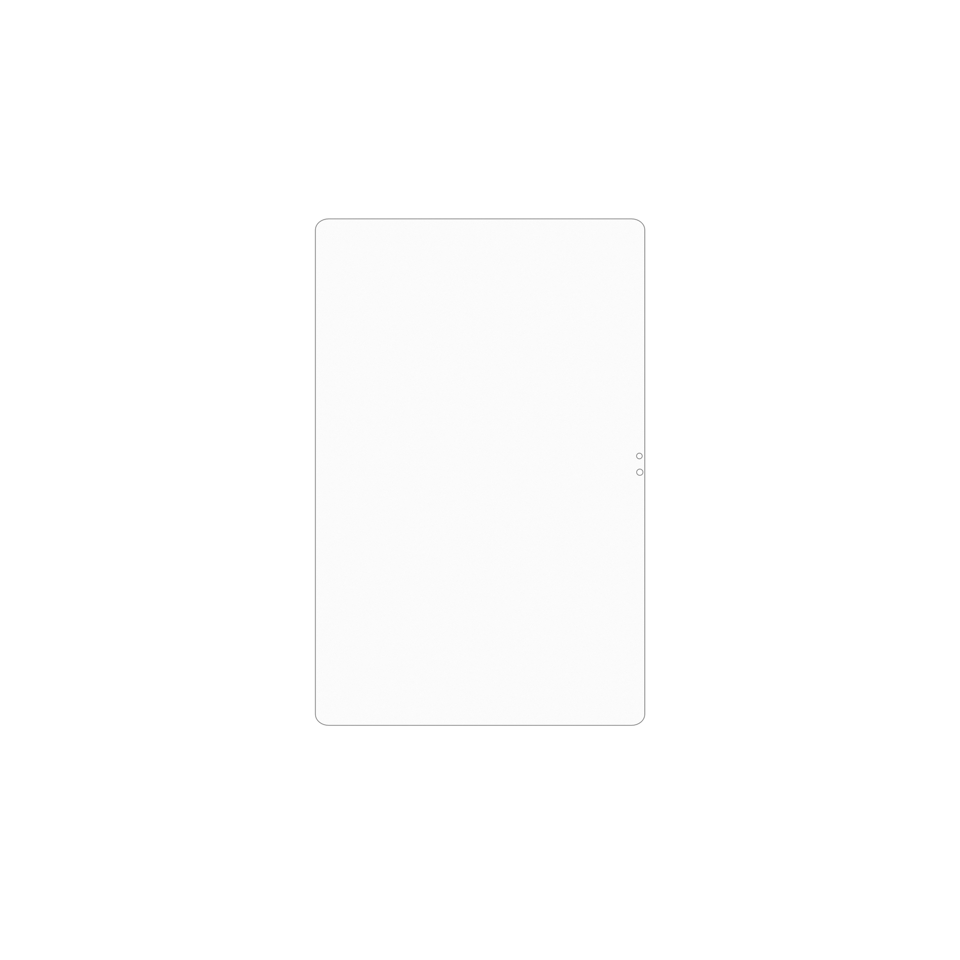 dipos Displayschutz für Blackview Zeno 10 11 Zoll, mattierte Oberfläche, geringe Dicke und perfekte Passform