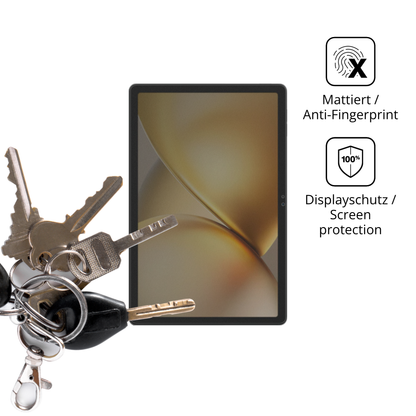 dipos Displayschutz für Blackview Zeno 10 11 Zoll, mattierte Oberfläche, Blickschutzfilter und perfekter Passform