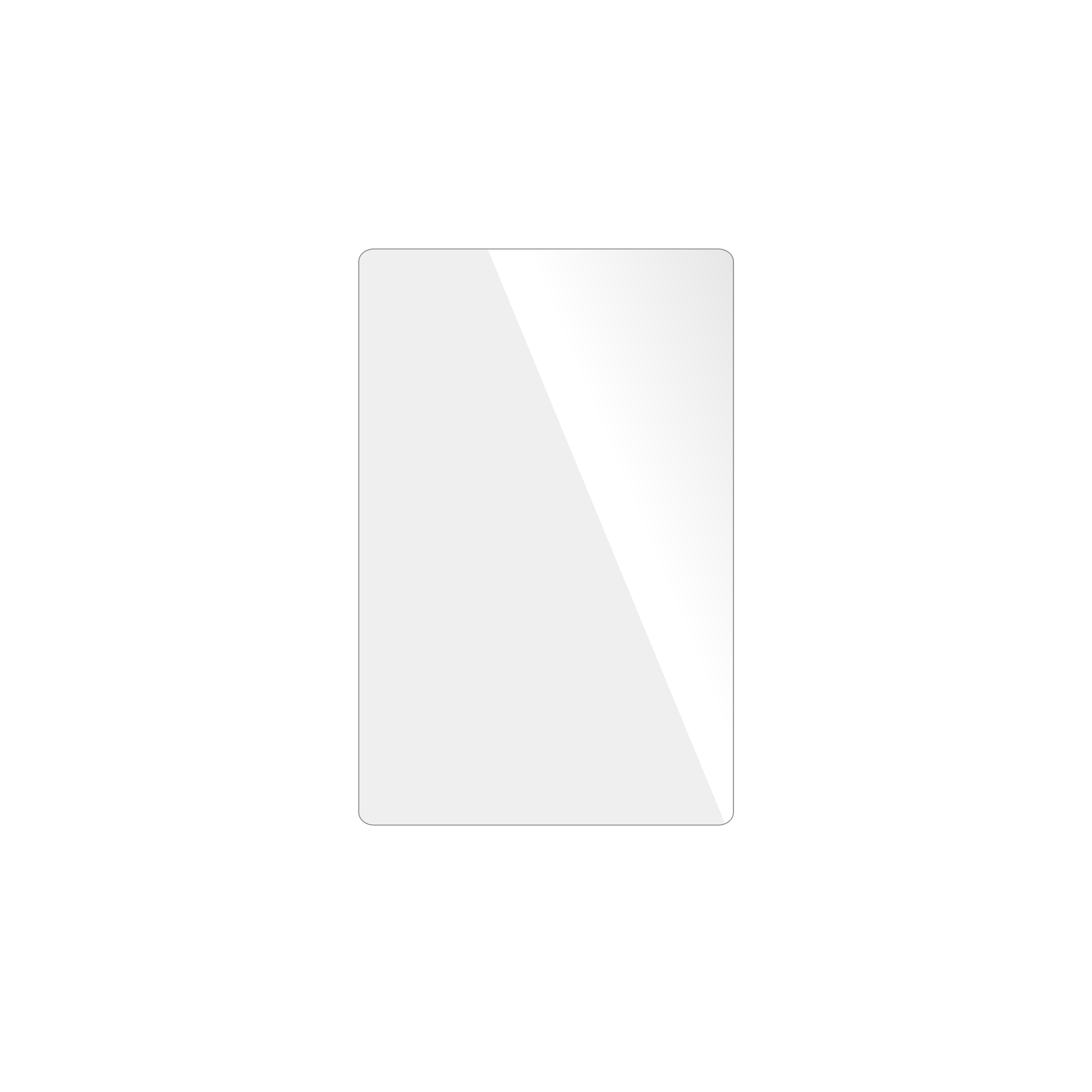 dipos Displayschutz für Blackview Zeno 10 11 Zoll, transparente Oberfläche, geringe Dicke und perfekte Passform