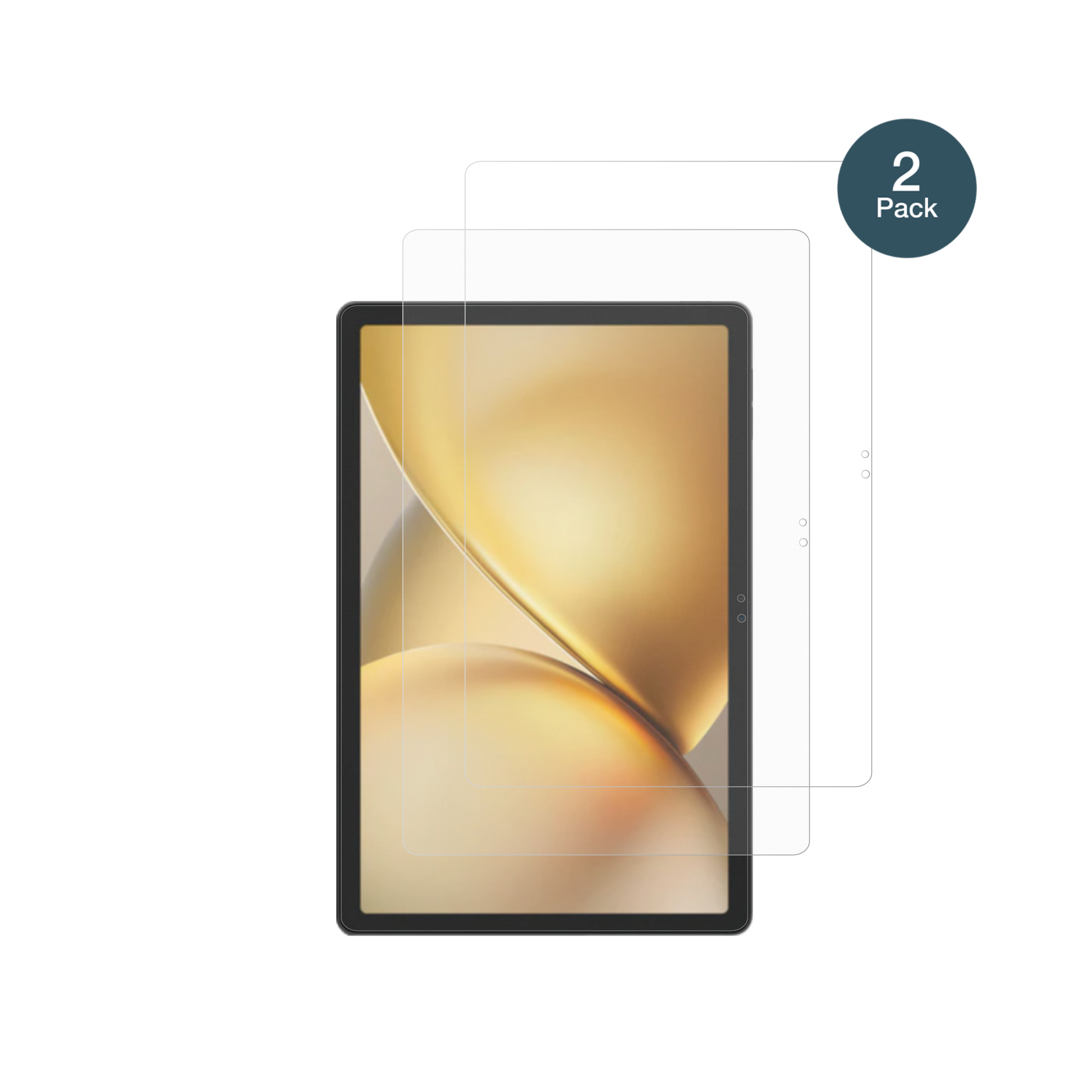 BlackviewZeno 10 11 Zoll mit aufgebrachter dipos Panzerfolie, die lästige Fingerabdrücke minimiert