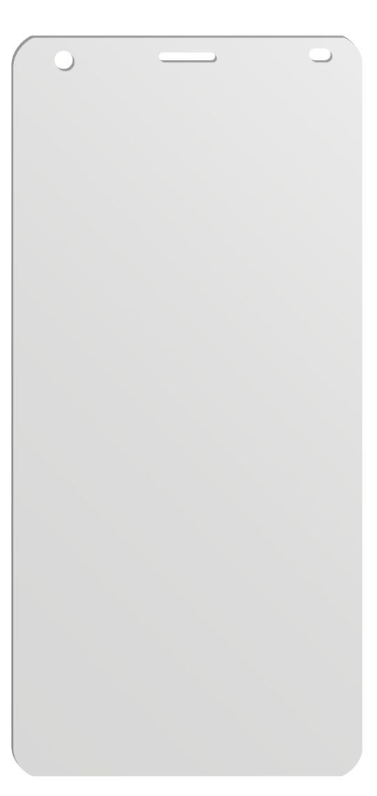 dipos Displayschutz für Blade S6 Plus ZTE, mattierte Oberfläche, geringe Dicke und perfekte Passform