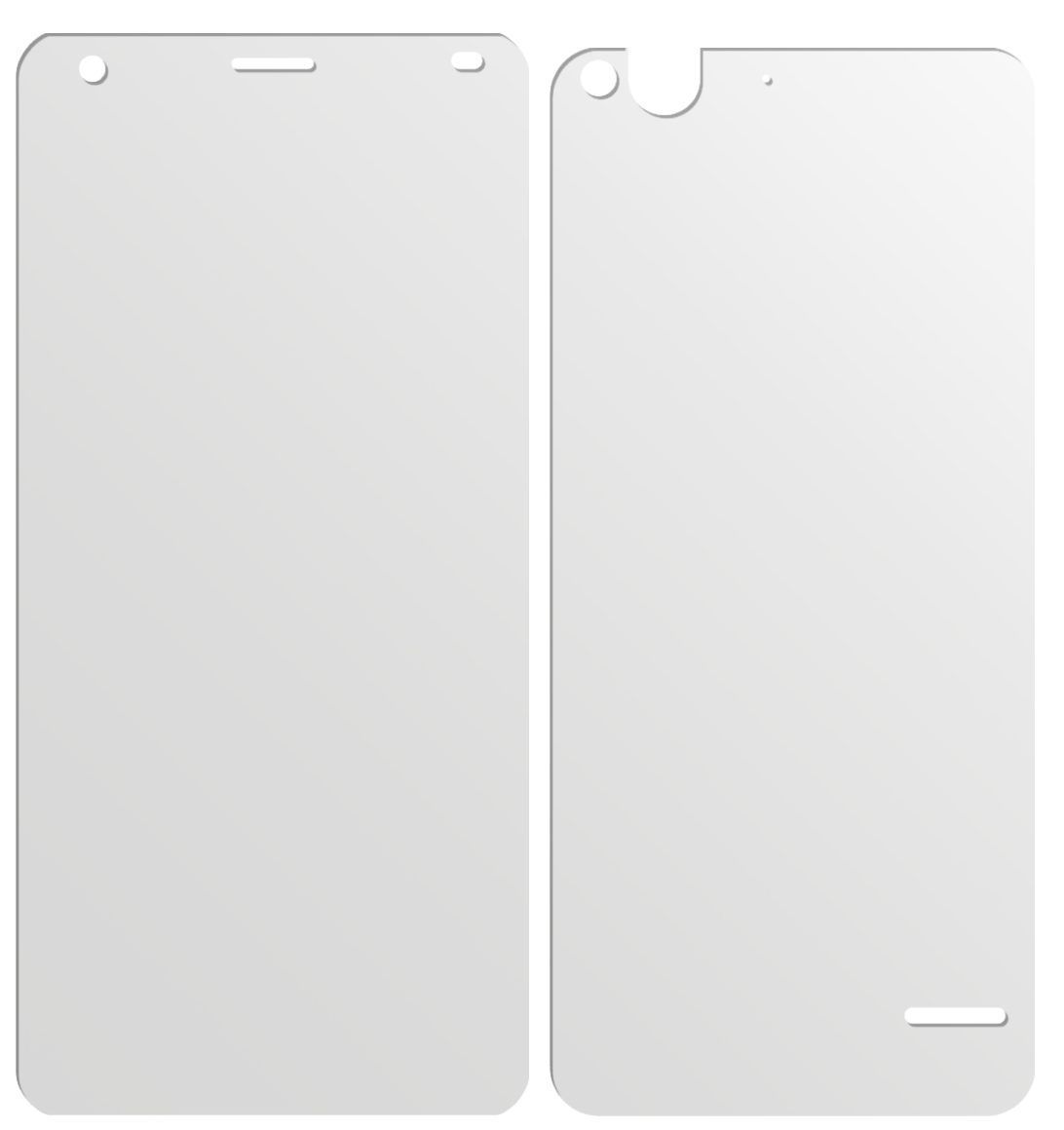 dipos Displayschutz für Blade S6 Plus ZTE, mattierte Oberfläche, geringe Dicke und perfekte Passform