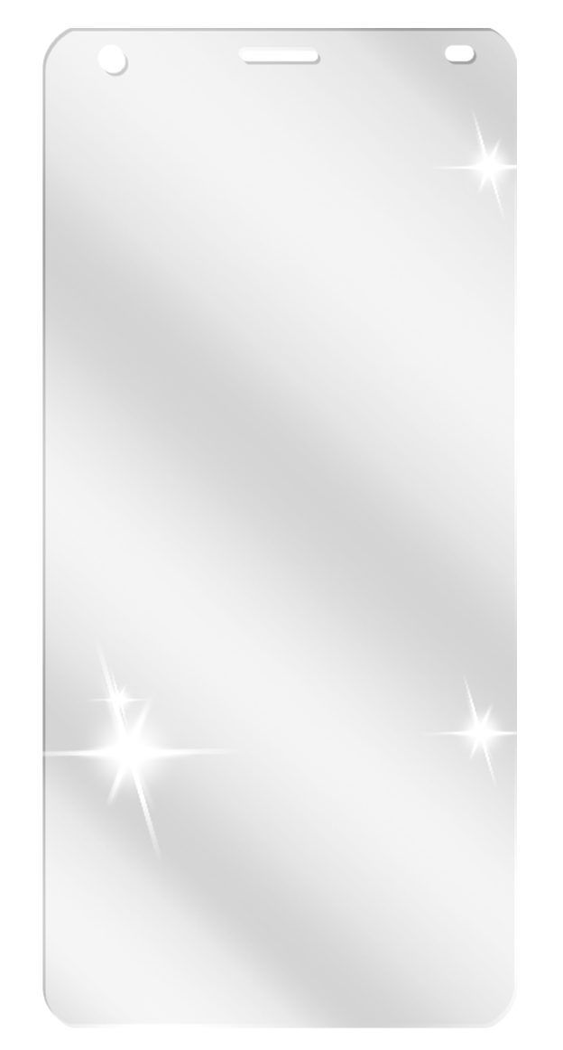 dipos Displayschutz für Blade S6 Plus ZTE, transparente Oberfläche, geringe Dicke und perfekte Passform