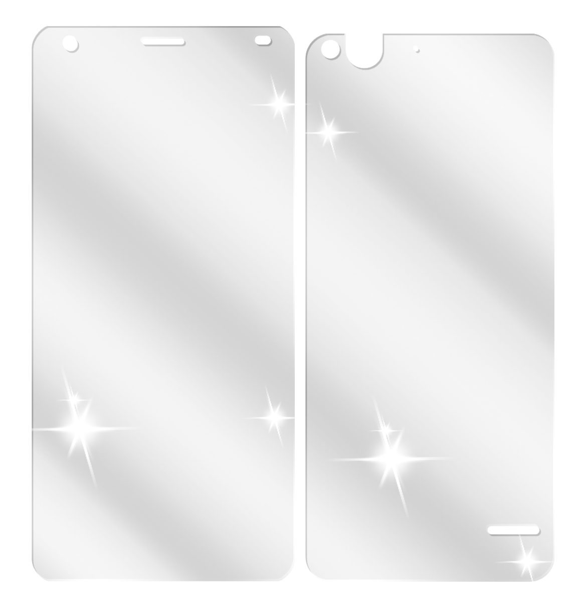 dipos Displayschutz für Blade S6 ZTE, transparente Oberfläche, geringe Dicke und perfekte Passform