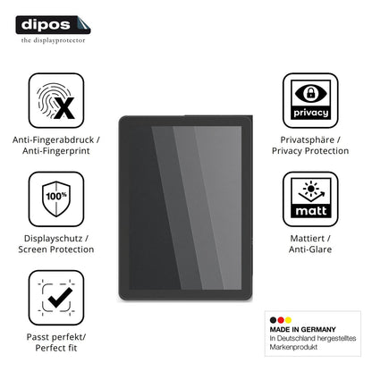 Privatsphäre-Schutz durch Sichtschutz-Folie passend zugeschnitten für Bigme B6 Pro