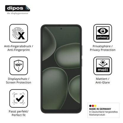 Privatsphäre-Schutz durch Sichtschutz-Folie passend zugeschnitten für Doogee B10