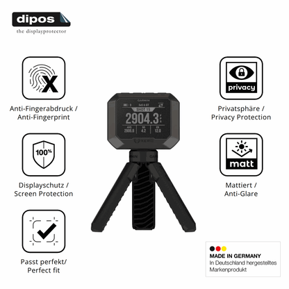 Privatsphäre-Schutz durch Sichtschutz-Folie passend zugeschnitten für Garmin Xero C2