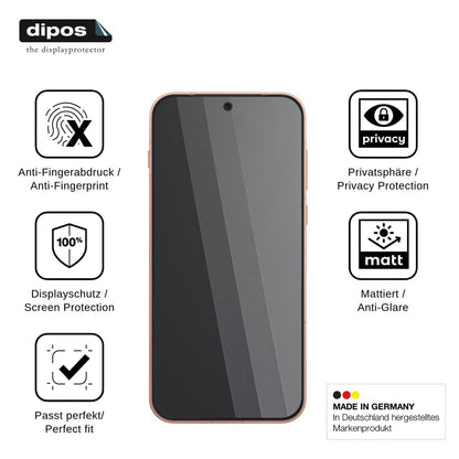 Blickschutzfolie für OnePlus 16 matt Schutzfolie Privacy