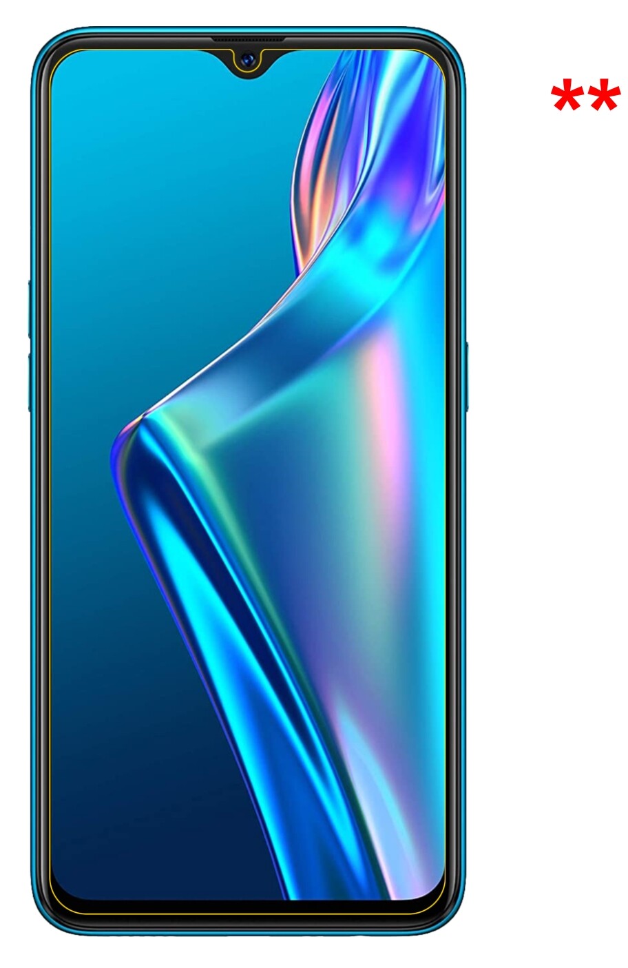 Dünne und klare Folie passend zugeschnitten für Oppo A12