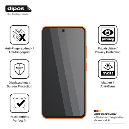 Blickschutzfolie für Oukitel P2 Plus matt Schutzfolie Privacy