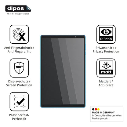 Privatsphäre-Schutz durch Sichtschutz-Folie passend zugeschnitten für Teclast H100G
