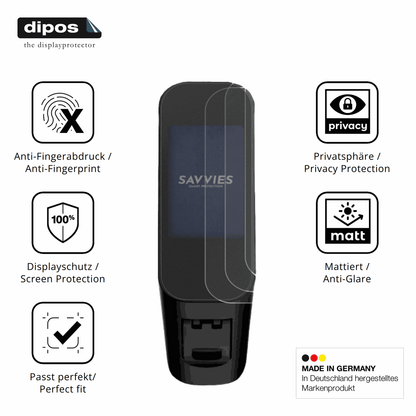 Privatsphäre-Schutz durch Sichtschutz-Folie passend zugeschnitten für Xiaomi Electric Scooter 6 Max