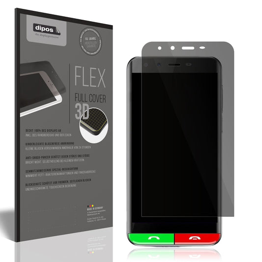 Blickschutzfolie von dipos passend für Artfone Smart 500, 100% Displayabdeckung und blasenfreie Montage