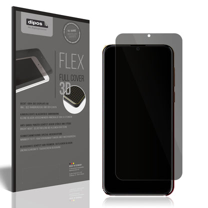 Blickschutzfolie von dipos passend für Benco V8, 100% Displayabdeckung und blasenfreie Montage