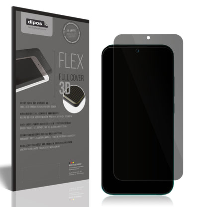 Blickschutzfolie von dipos passend für Benco Y50 Pro, 100% Displayabdeckung und blasenfreie Montage