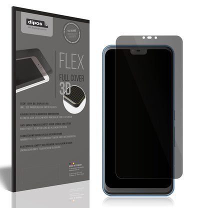 Blickschutzfolie von dipos passend für Fujitsu Arrows J, 100% Displayabdeckung und blasenfreie Montage