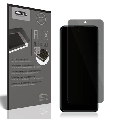 Blickschutzfolie von dipos passend für General Mobile GM22 Plus, 100% Displayabdeckung und blasenfreie Montage