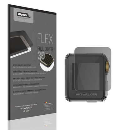 Blickschutzfolie von dipos passend für HIFI WALKER H2 Mini, 100% Displayabdeckung und blasenfreie Montage